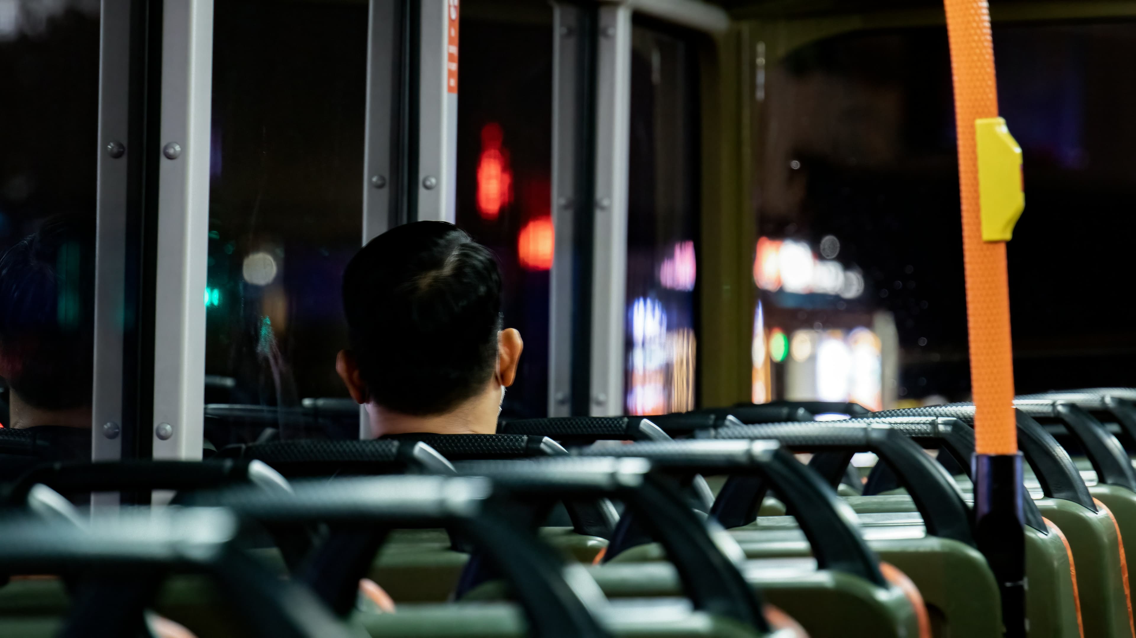 Bus offentlig transport